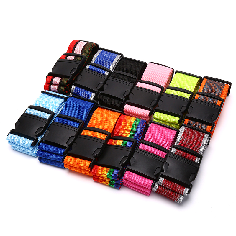 Luggage Strap Belt - Travel Luggage Strap Adjustable Password Lock