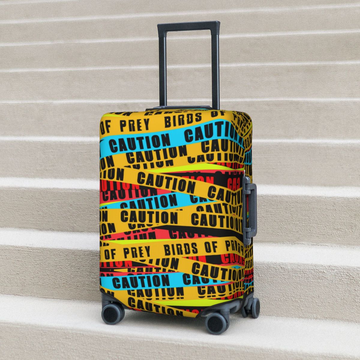 Travel Accessories Useful - Birds Of Prey Caution Tape Suitcase