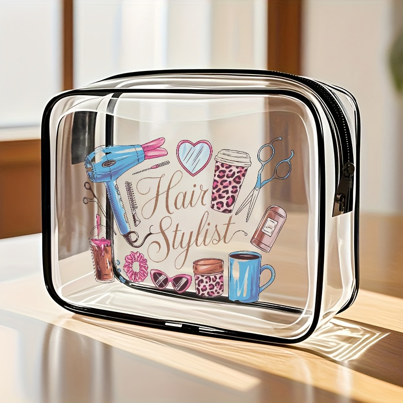 Toiletry Bag Tsa - 1pc Clear Makeup Bag Transparent Travel