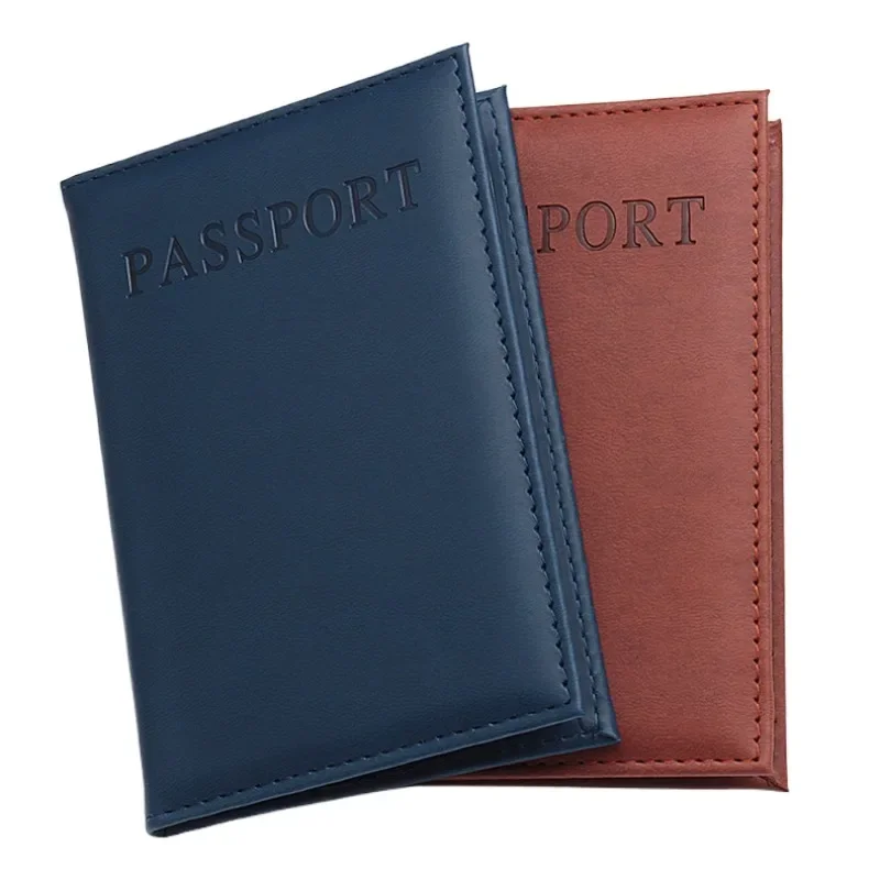 Travel Accessories Useful - 1pc PU Leather Possport Cover Case