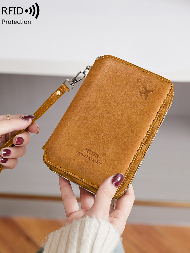 Travel Accessories Rfid - Minimalist and Fashionable RFID Passport Holder