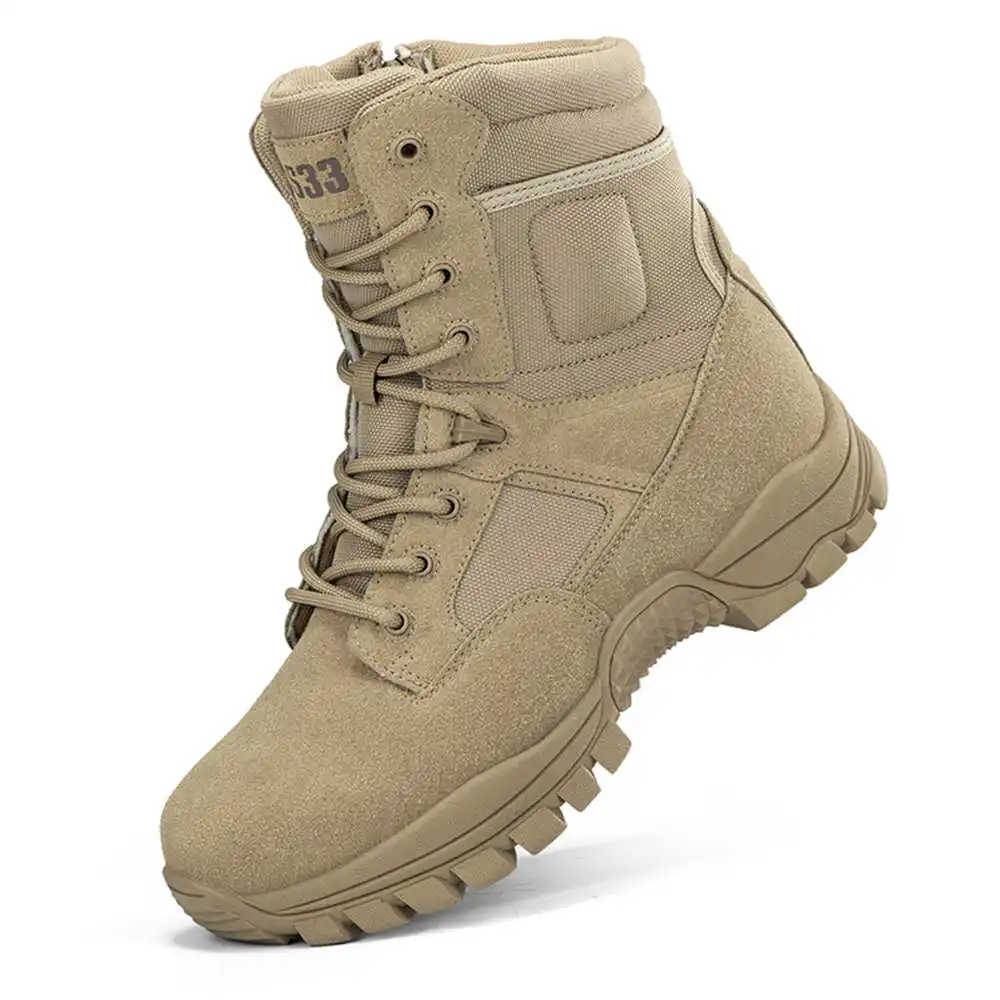 Travel Accessories Ideas - Nonslip Genuine Leather Hiking Boots Designer