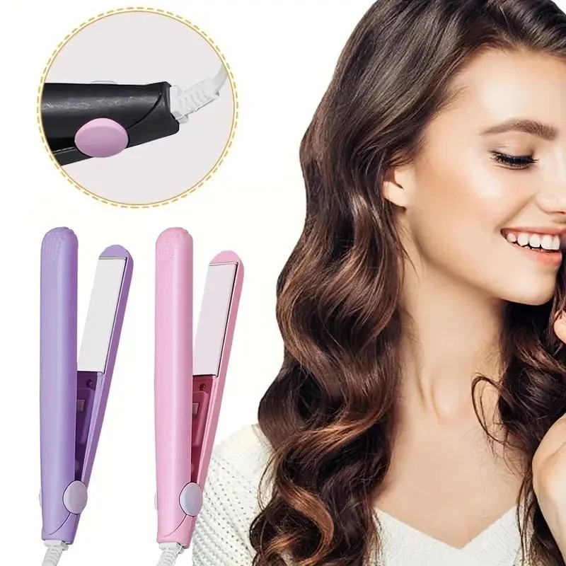 Mini Iron Travel - Mini Fast Heating Hair Straightener Colorful