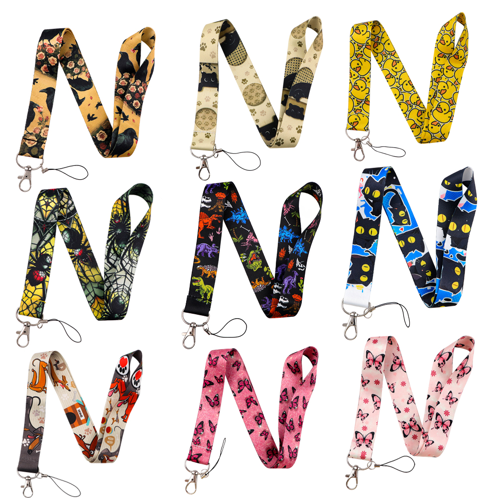 Travel Accessories Ideas - Dinosaur Butterfly Cartoon Phone Strap, Travel