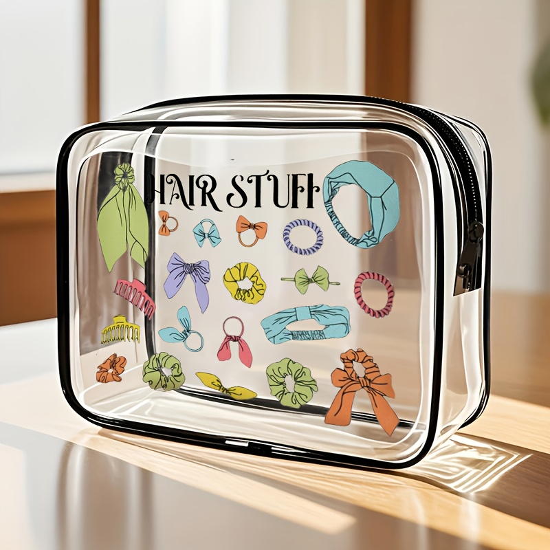 Toiletry Bag Tsa - 1pc Clear Makeup Bag Transparent Travel