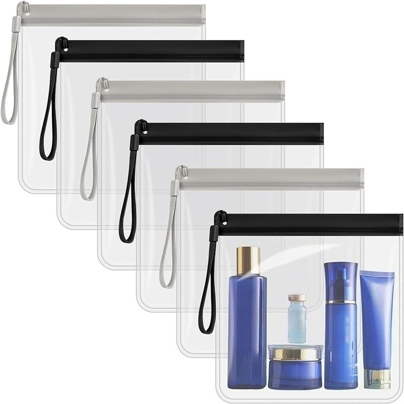 Toiletry Bag Tsa - 2pcs EVA Transparent Travel Toiletry Bag