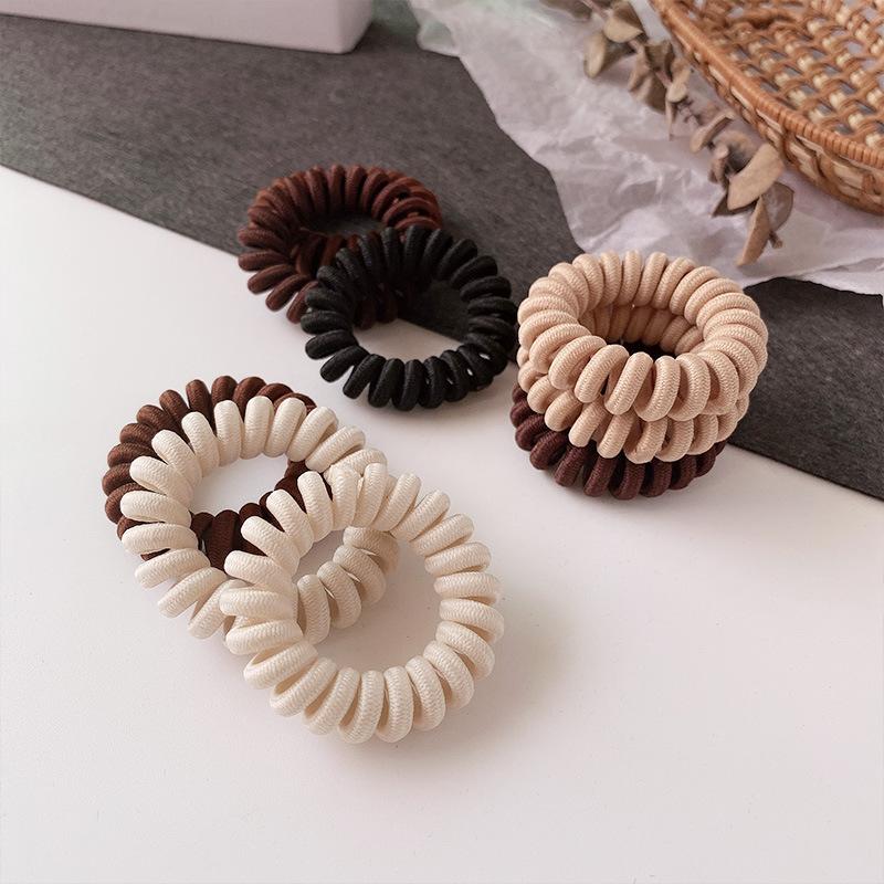 Travel Accessories Useful - Spiral Coil Hair Ties No Damage
