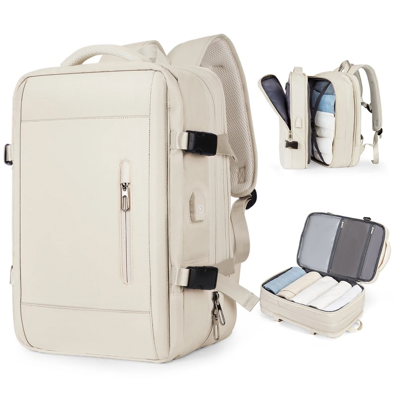 Travel Accessories Bag For Men - 180 ° Box Opening Travel Backpack