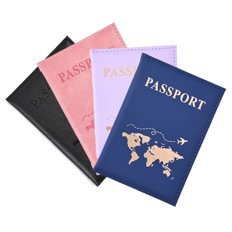 Travel Accessories Bag For Men - Fashion Passport Holder with Letter Print