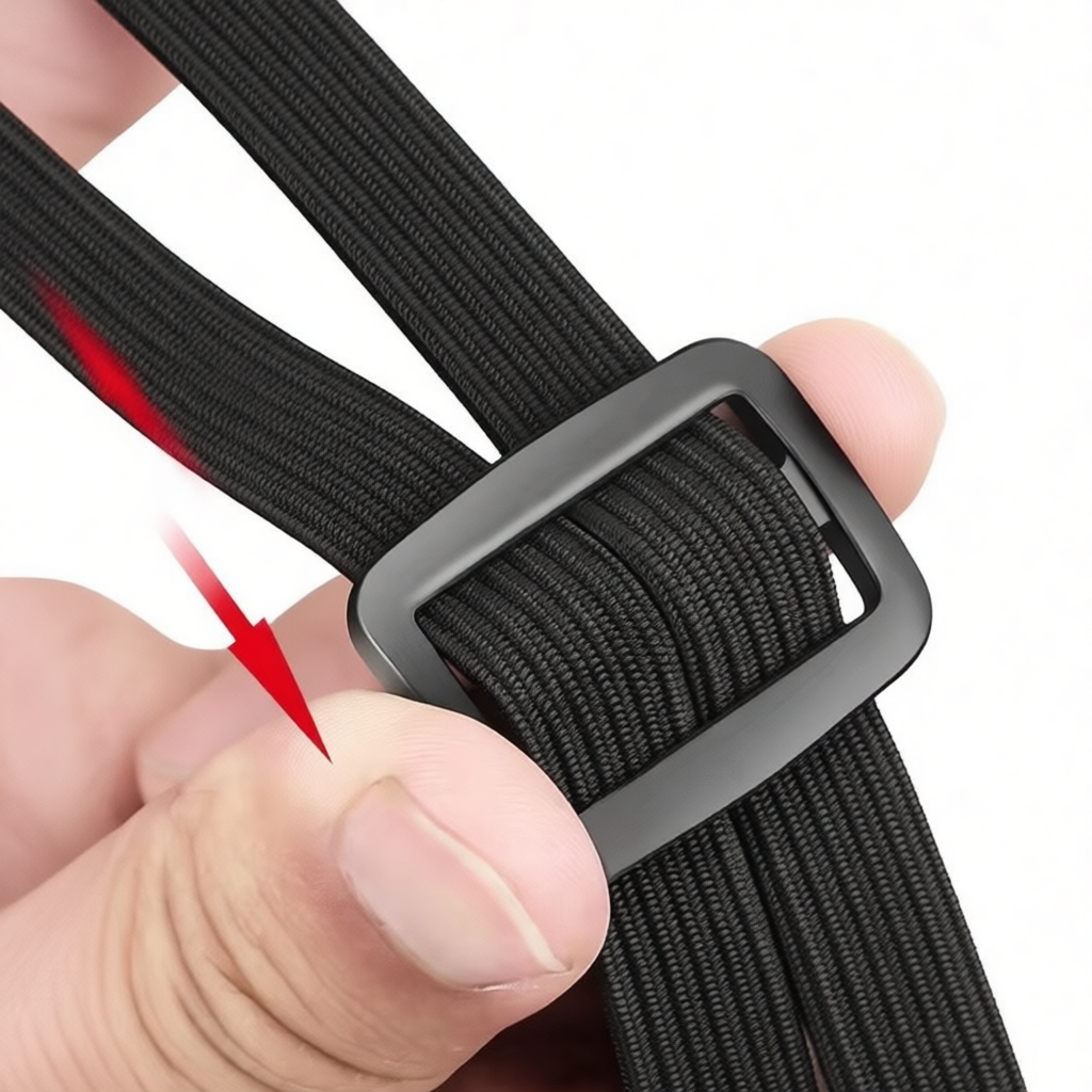 Luggage Strap Belt - Adjustable Bungee Cord Travel Luggage Belt