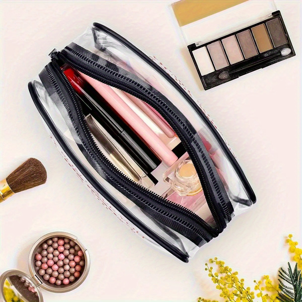 1PC Clear Makeup Bag Travel To - Toiletry Bag Tsa review and price