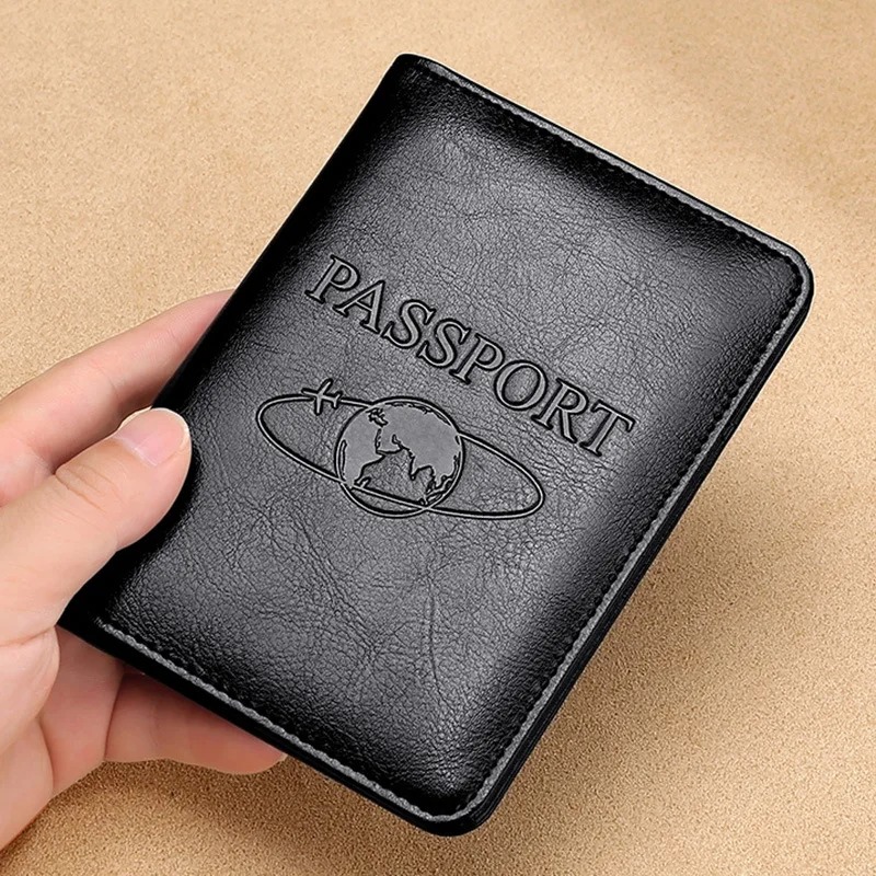 Unisex Genuine Leather Passpor - Travel Accessories Rfid review and price