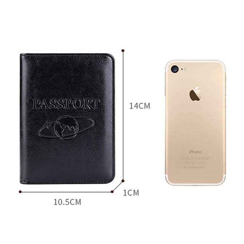 Unisex Genuine Leather Passpor - Travel Accessories Rfid review and price