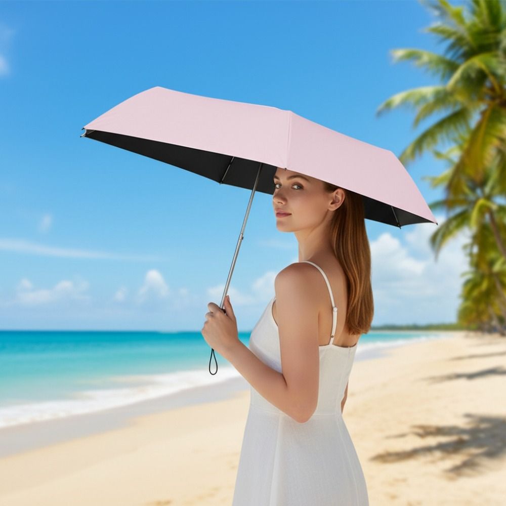 Folding Ultra-Light Sun Umbrel - Travel Umbrella Compact review and price