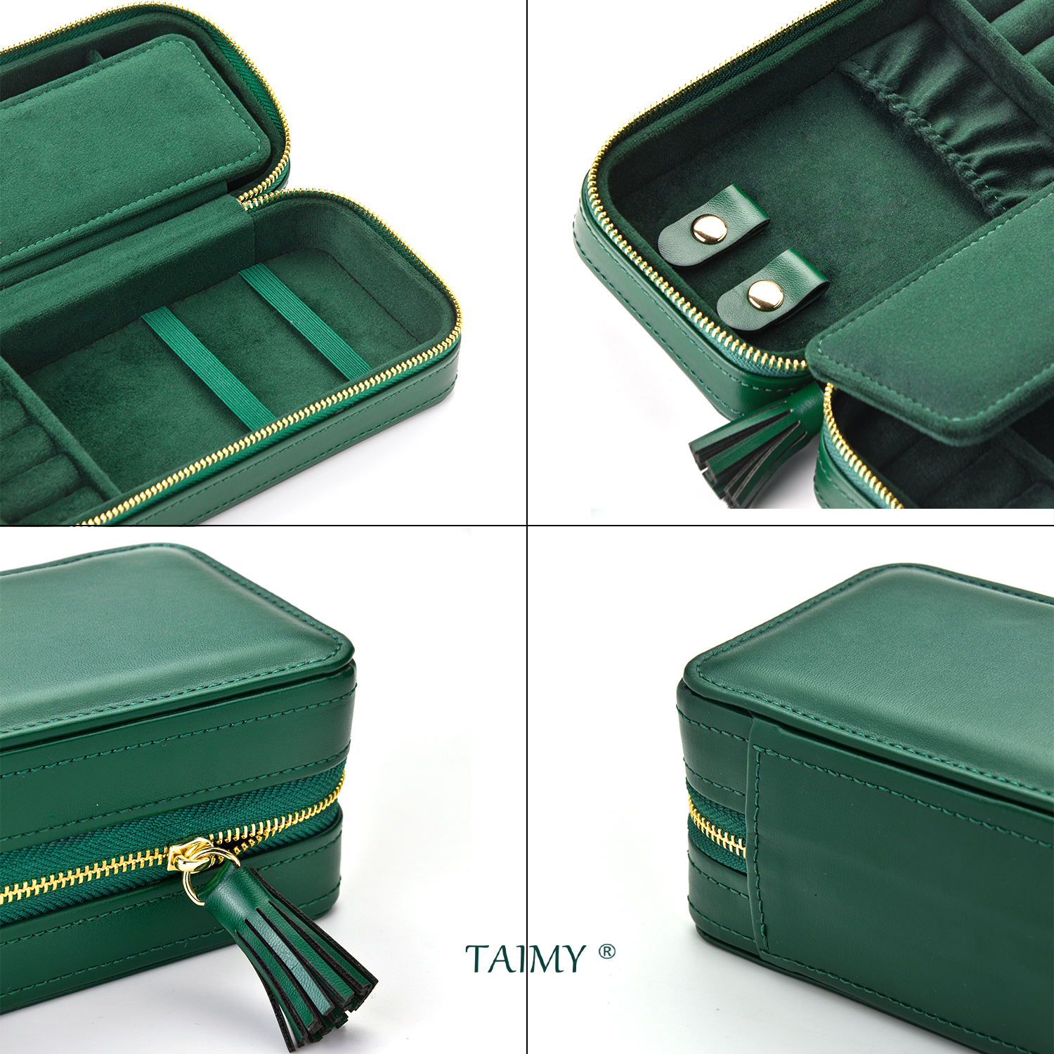 Luxury Pu Leather Jewelry Box  - Travel Jewellery & Accessories Organiser review and price