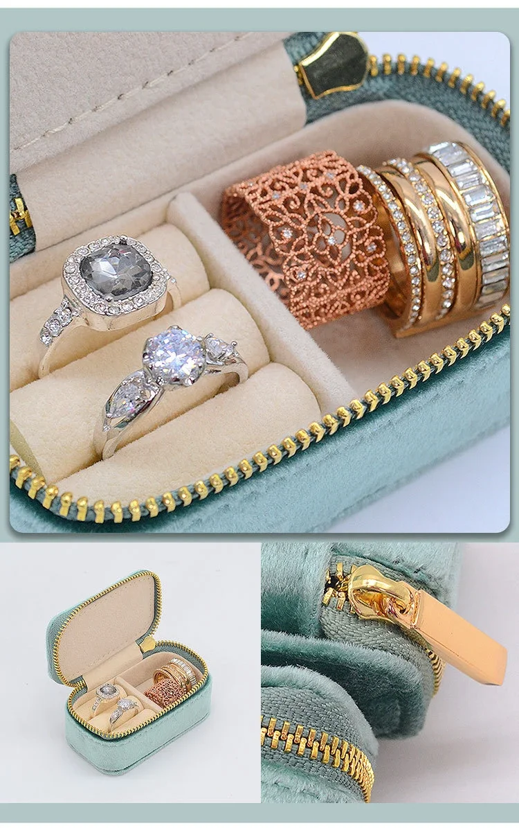 Mini Travel Jewelry Box, Ring  - Travel Jewellery & Accessories Organiser review and price
