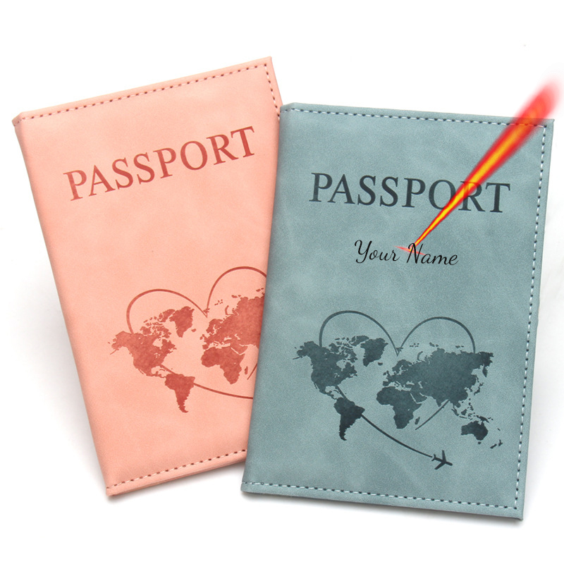 Lovely Map Passport Cover Fash - Travel Accessories Useful review and price