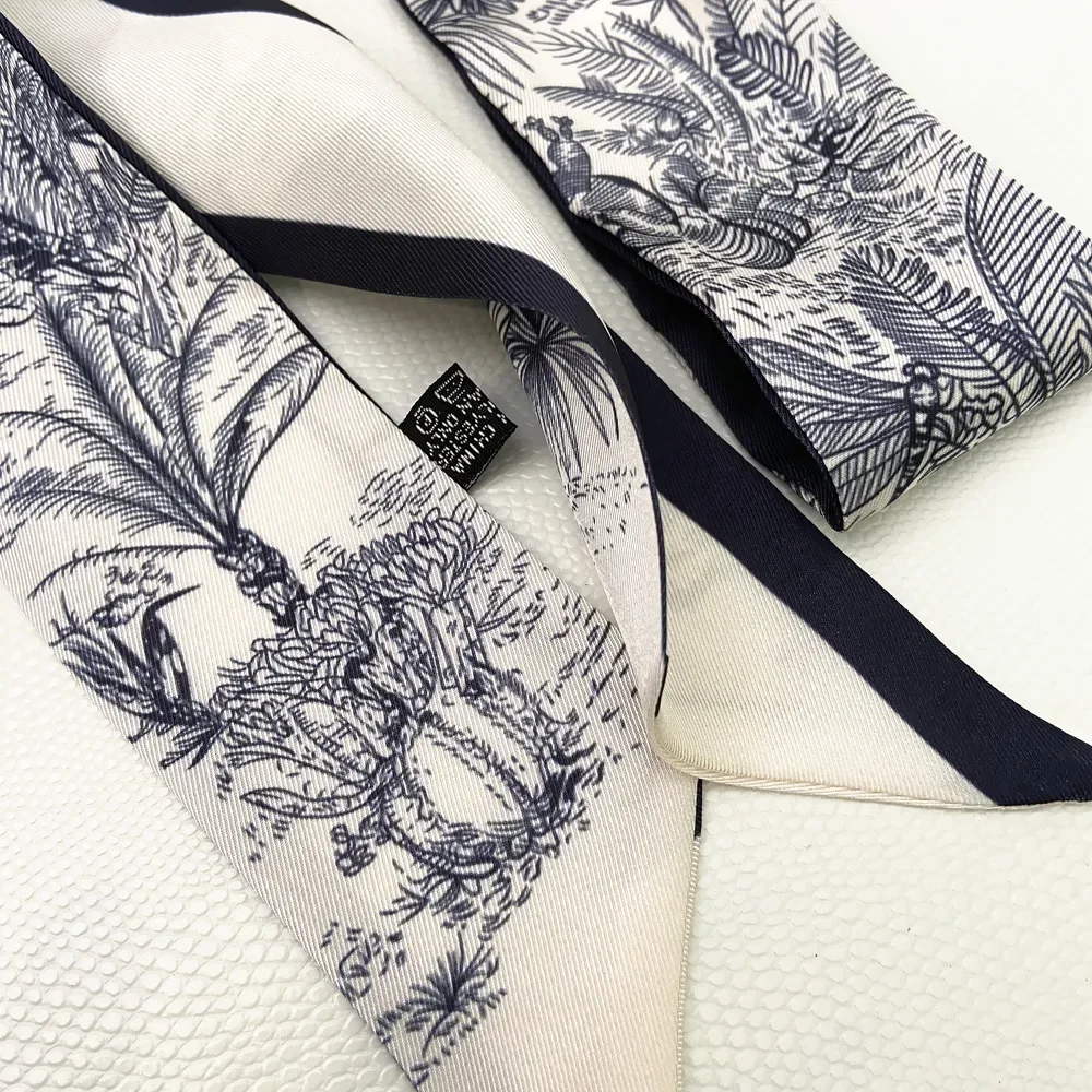 Extended Ribbon Scarf, Silk Ha - Travel Accessories Bag For Women review and price