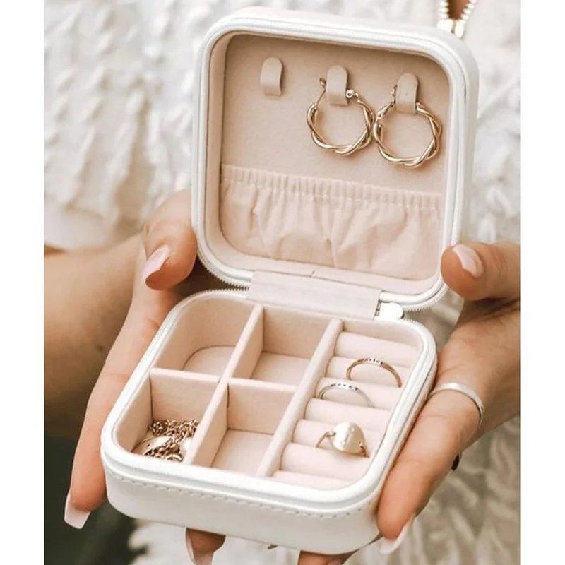 Purple Letters Jewelry Box Wed - Travel Jewellery & Accessories Organiser review and price