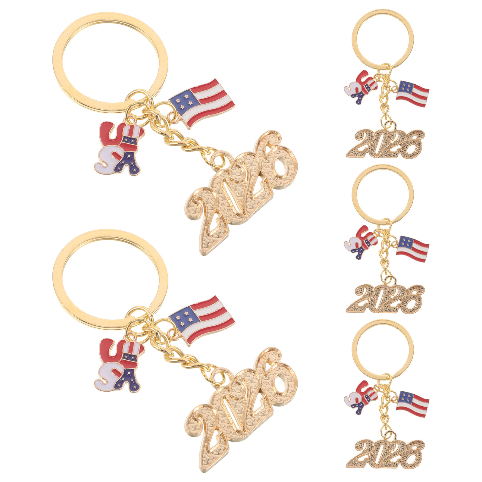 5Pcs American Flag Keychains U - Travel Accessories July review and price