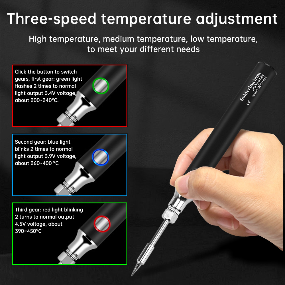 Mini USB Type-C Soldering Iron - Mini Iron Travel review and price
