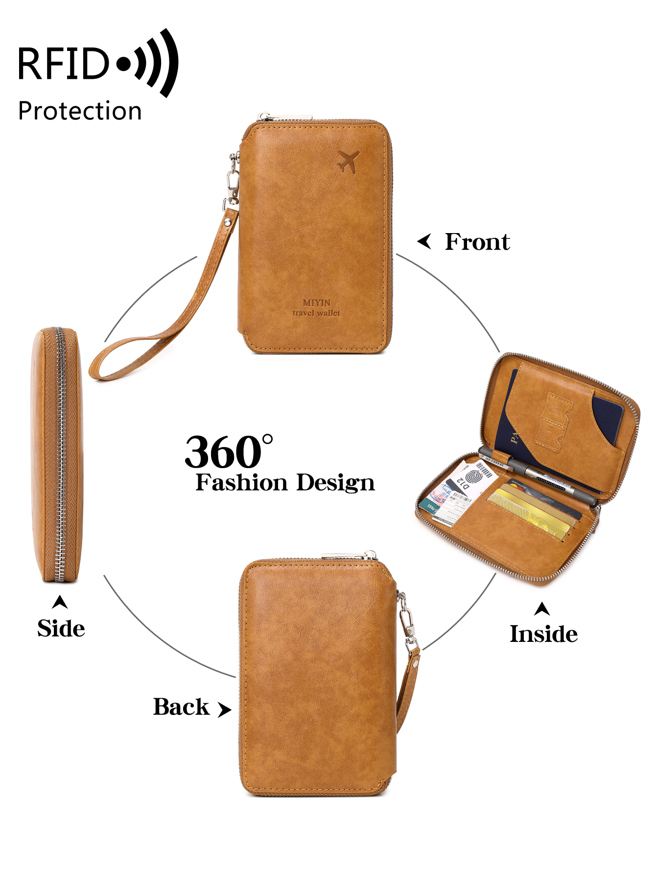Minimalist and Fashionable RFI - Travel Accessories Rfid review and price