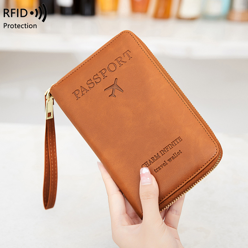 New Leather Passport Cover RFI - Travel Accessories Rfid review and price