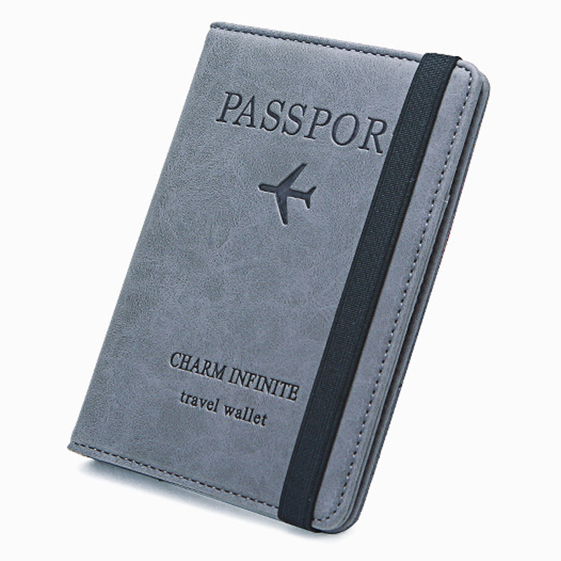 Unisex PU Leather Passport Hol - Travel Accessories Rfid review and price