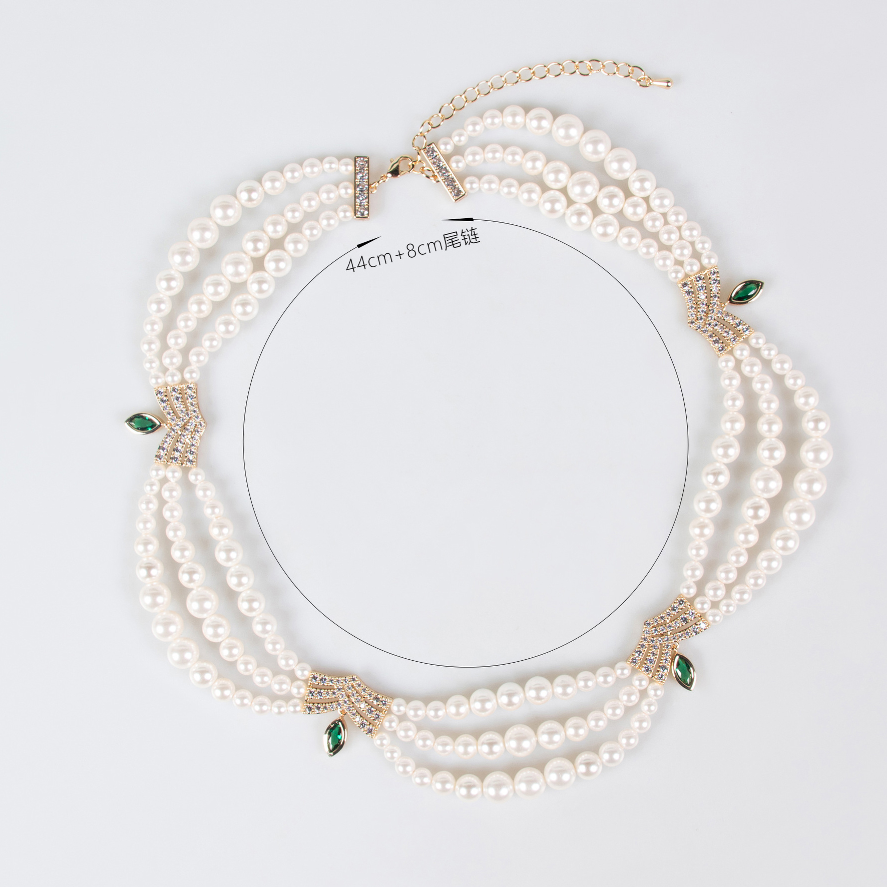 Fashion Pearl Ripple Shape Ori - Travel Jewellery & Accessories Organiser review and price