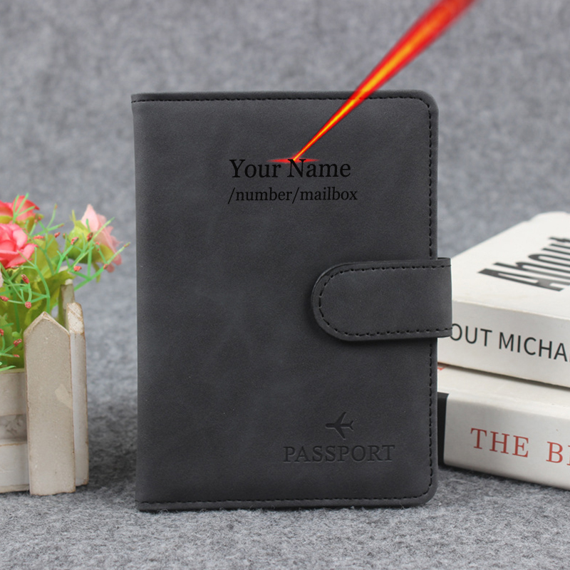 Magnetic Button Passport Cover - Travel Accessories Bag For Men review and price