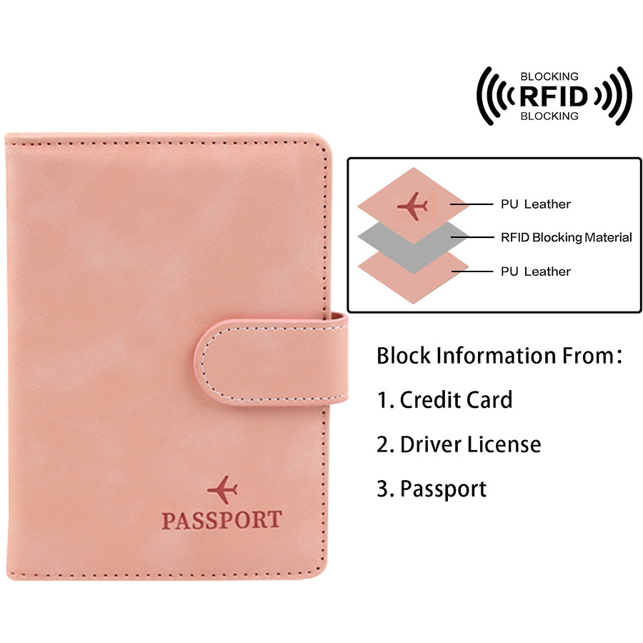 Magnetic Button Passport Cover - Travel Accessories Bag For Men review and price