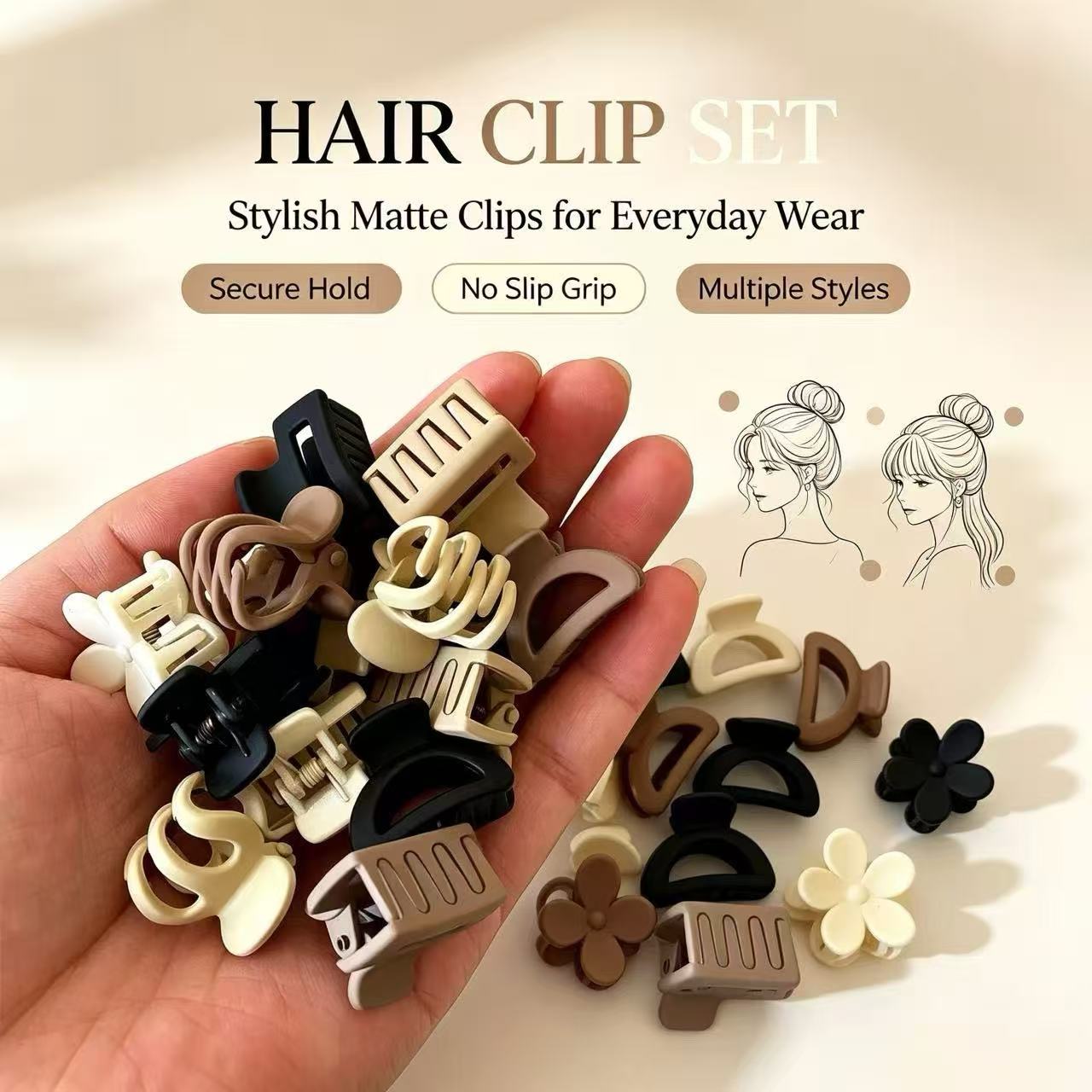 10/20/30pcs Beige Mixed Pack S - Travel Accessories Useful review and price