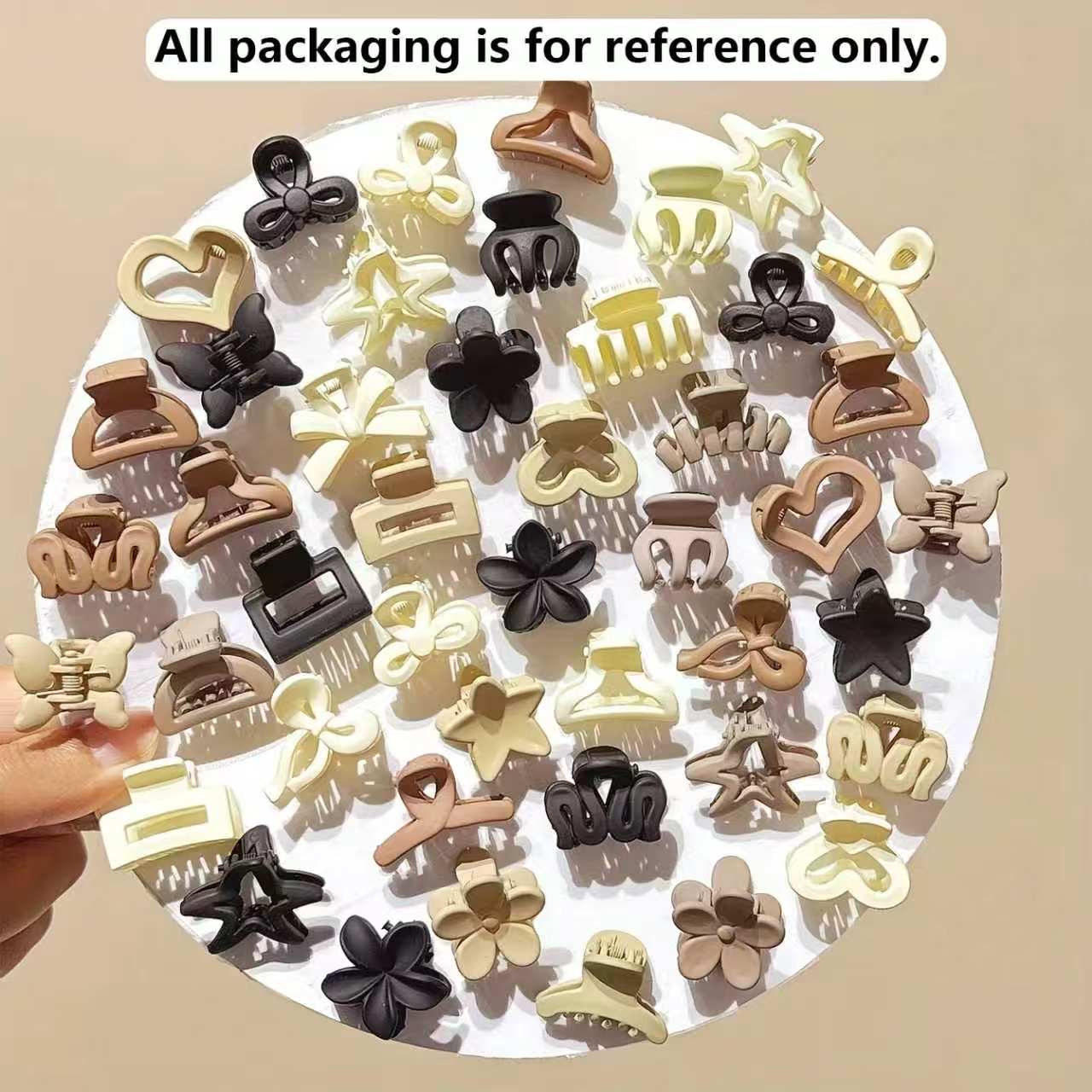 10/20/30pcs Beige Mixed Pack S - Travel Accessories Useful review and price