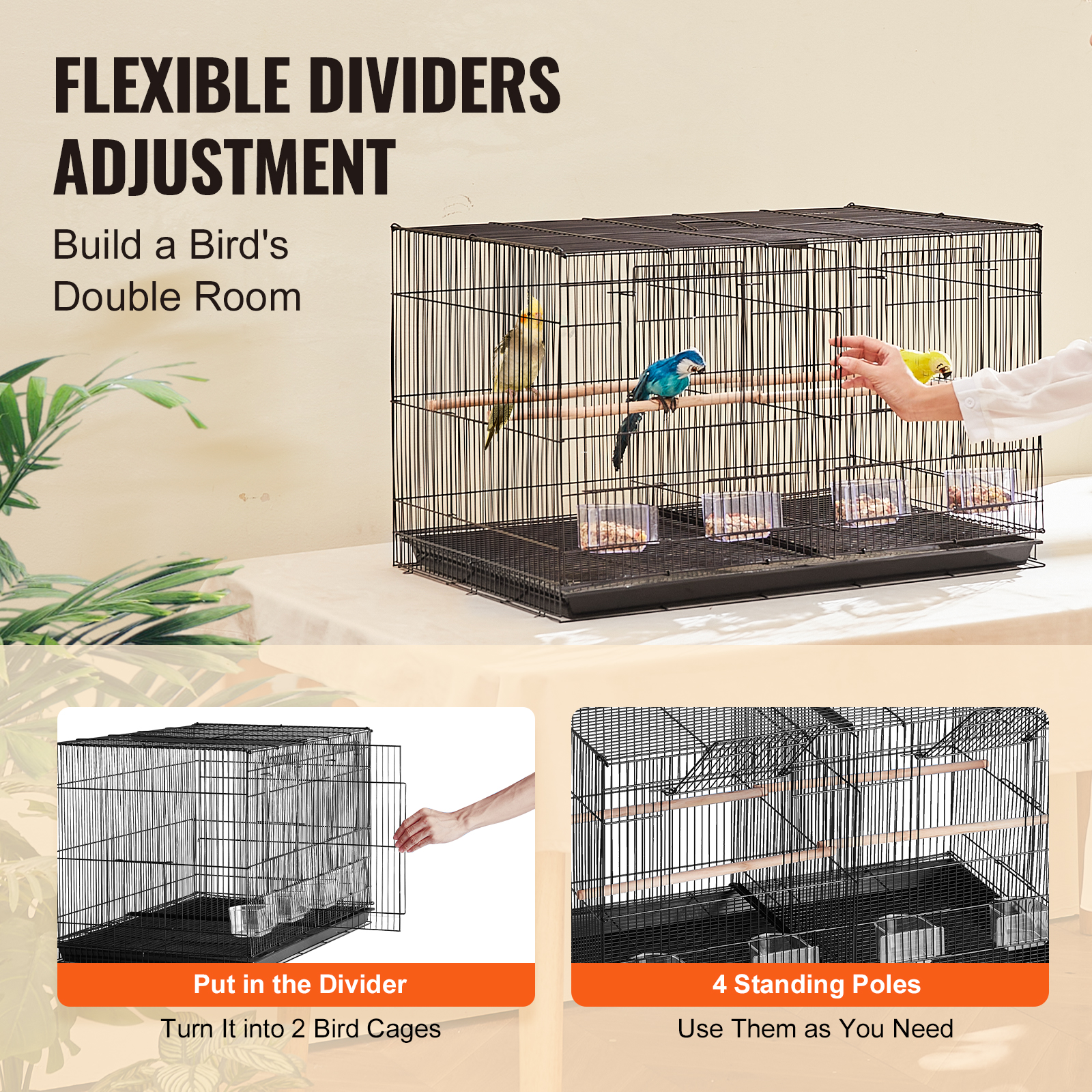 SucceBuy 30In Flight Bird Cage - Mini Iron Travel review and price