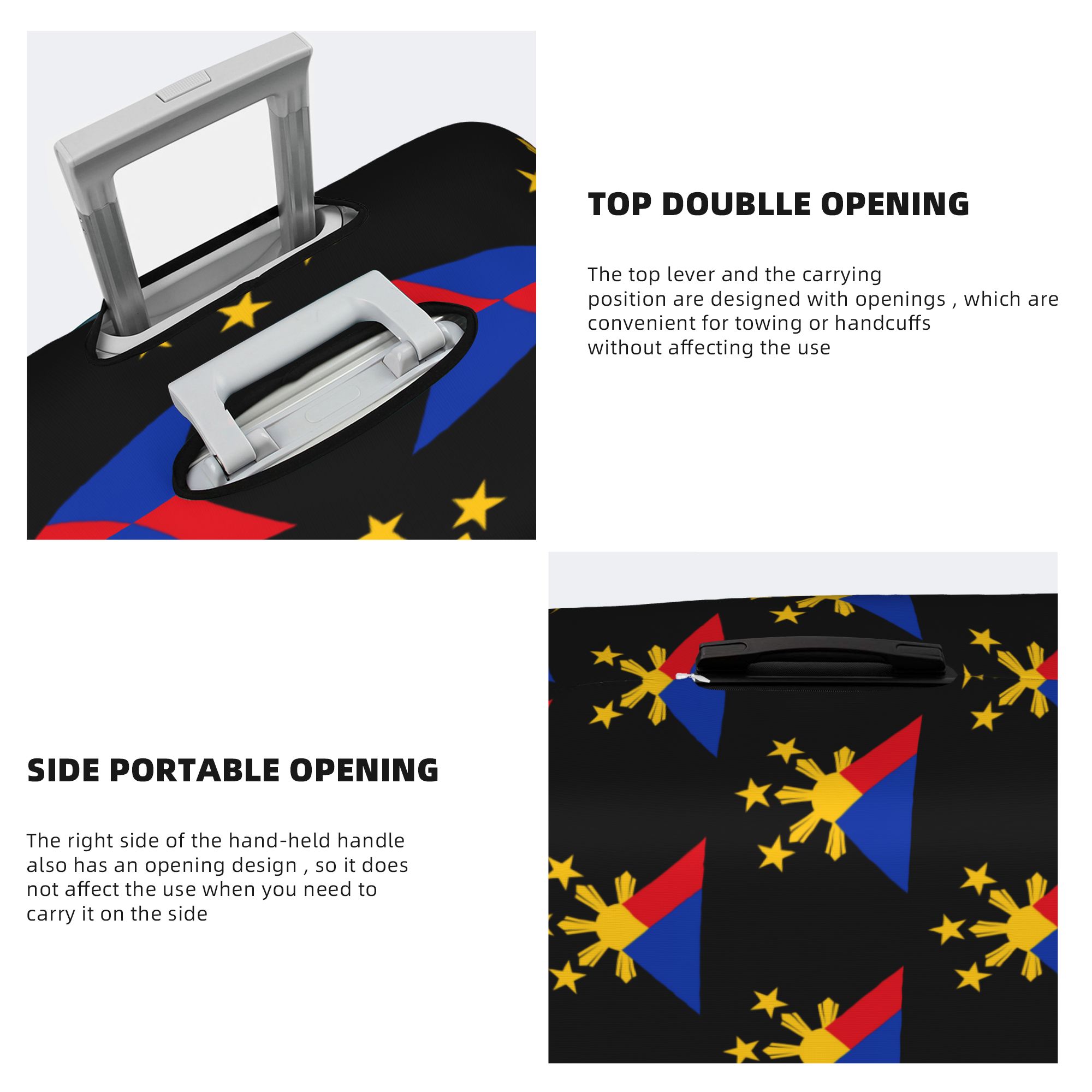 Philippine Flag Landscape Lugg - Travel Accessories Philippines review and price