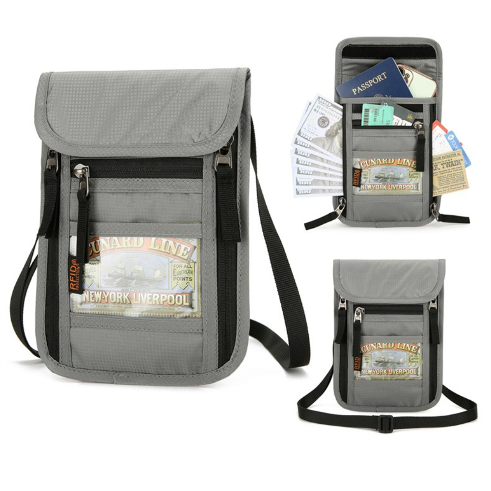 Travel Passport Pouch Neck Str - Travel Accessories Rfid review and price