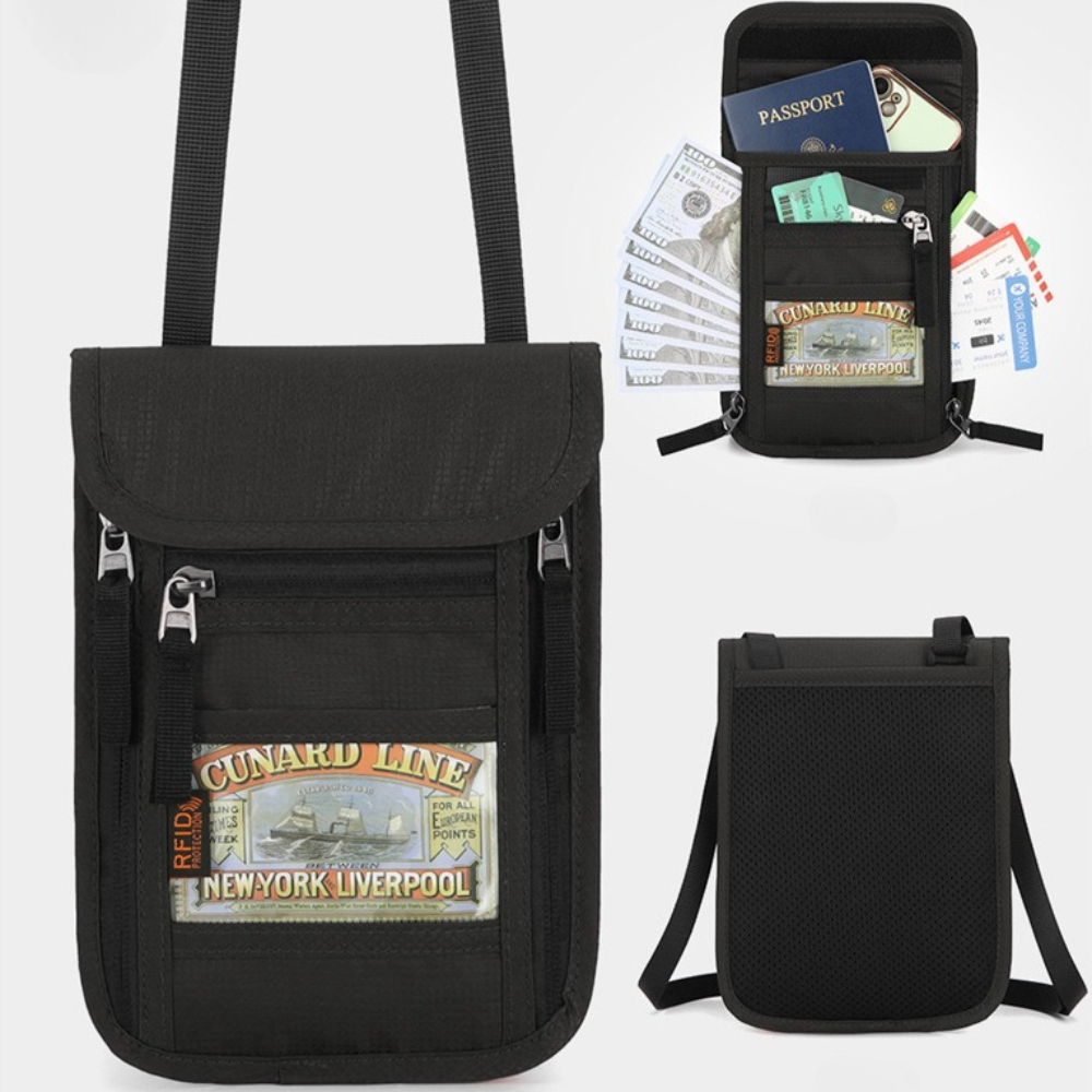 Travel Passport Pouch Neck Str - Travel Accessories Rfid review and price