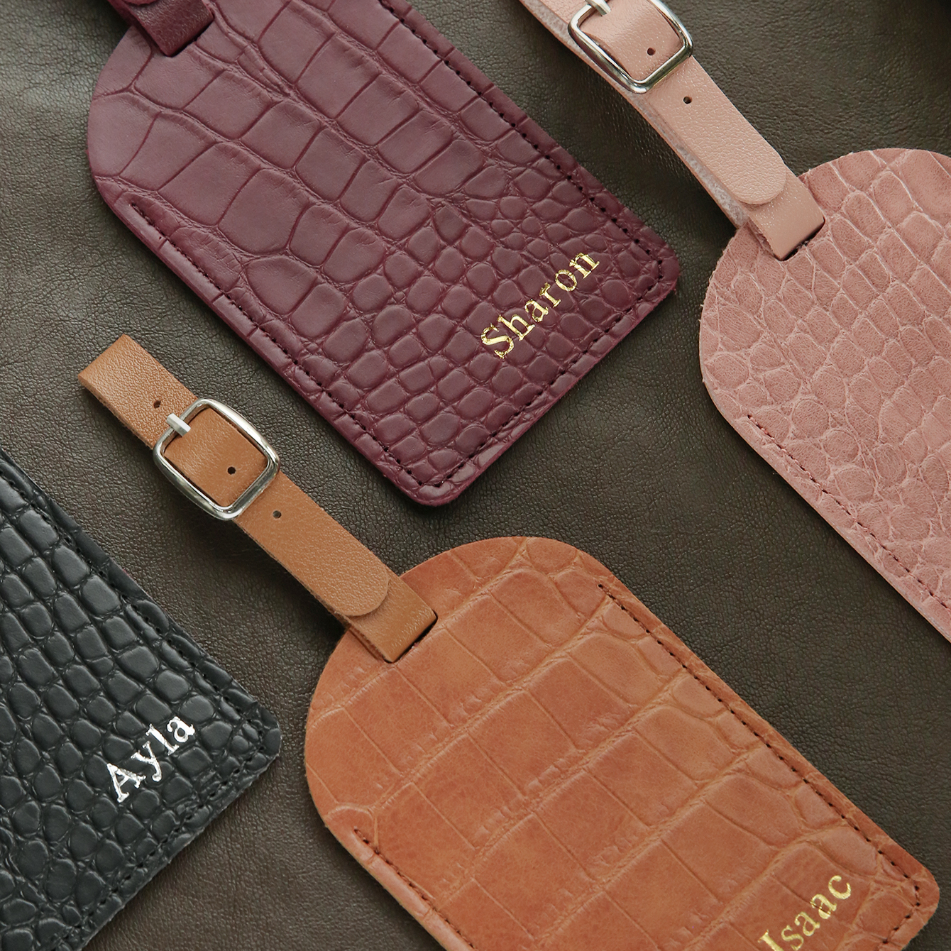 Personalized Custom Name Croc  - Luggage Strap Belt review and price