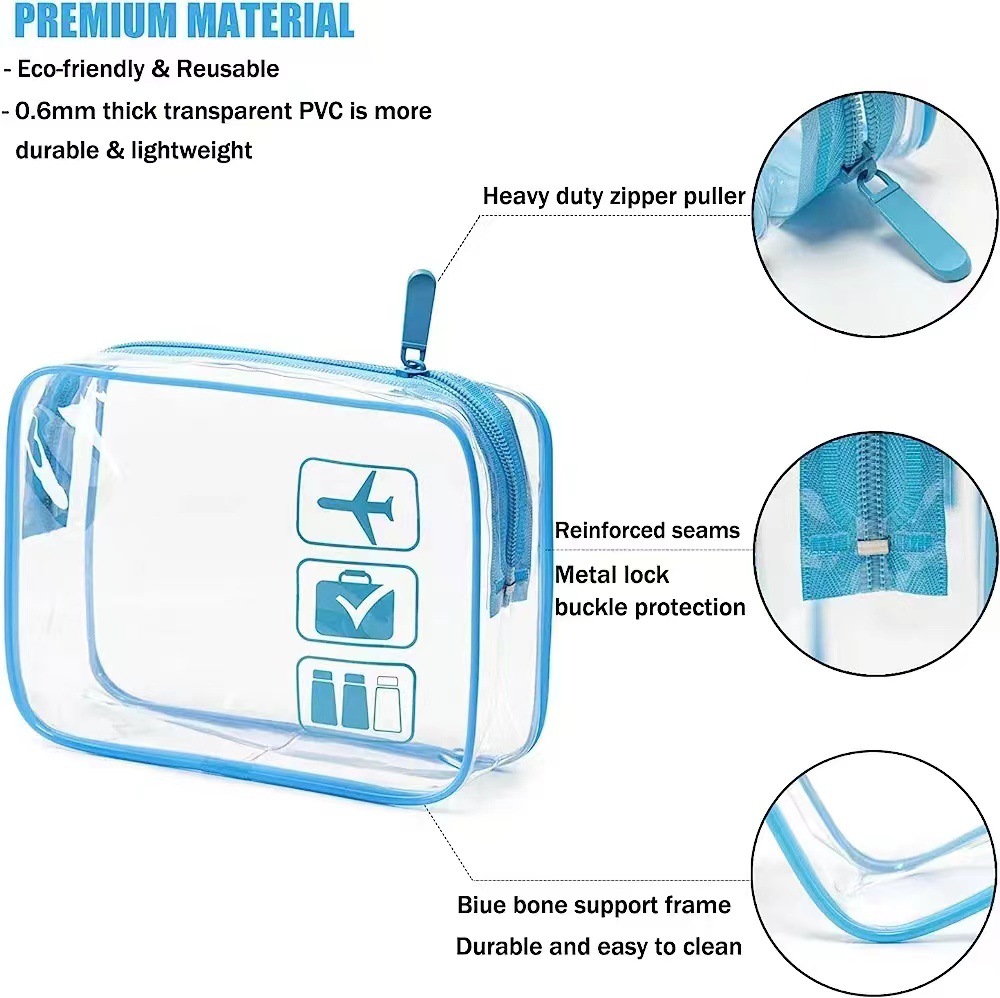 Clear Zippered Makeup Organize - Toiletry Bag Tsa review and price