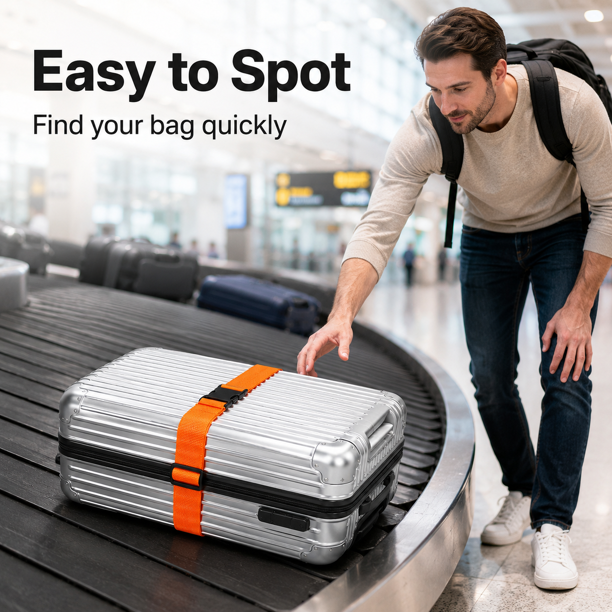 2Pcs Straight Shaped Luggage S - Luggage Strap Belt review and price
