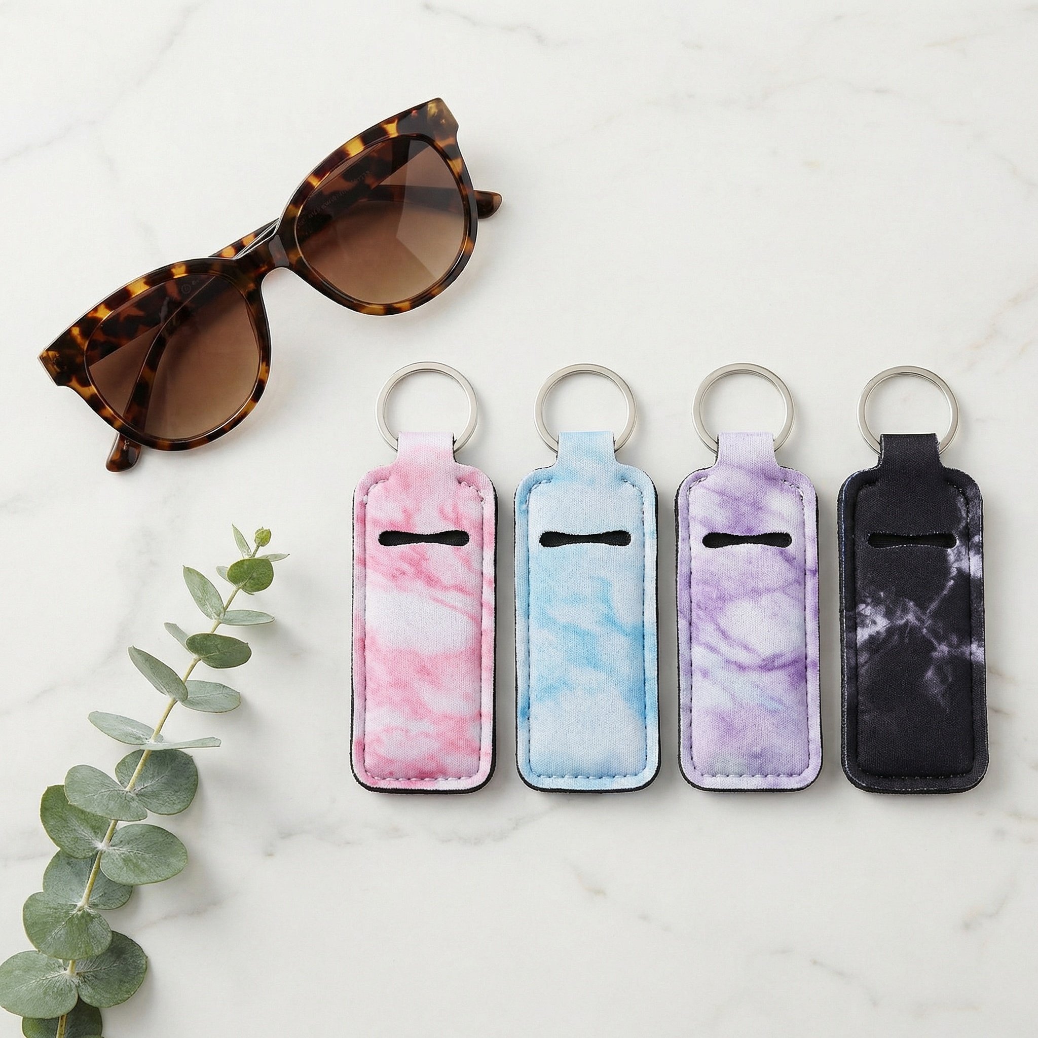 4Pcs Lipstick Sleeve Keychain  - Travel Accessories Ideas review and price
