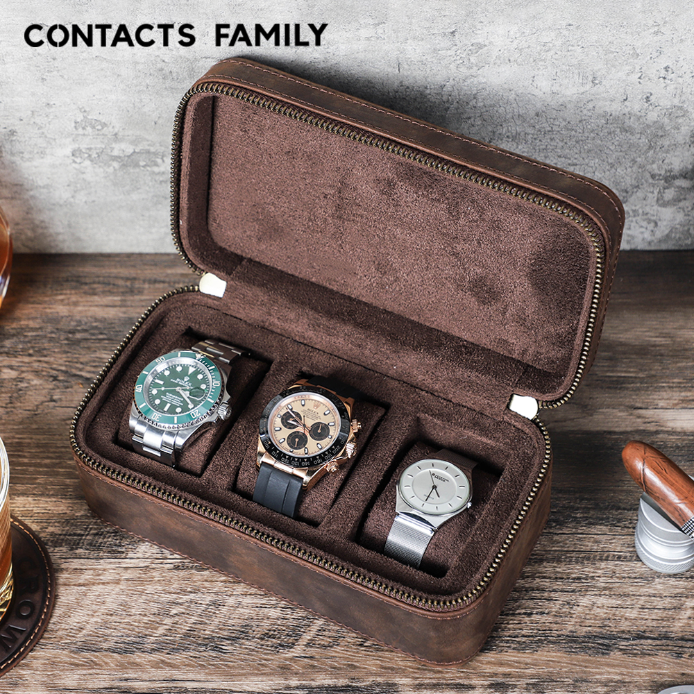 CONTACT'S FAMILY 3 Grids Genui - Travel Jewellery & Accessories Organiser review and price