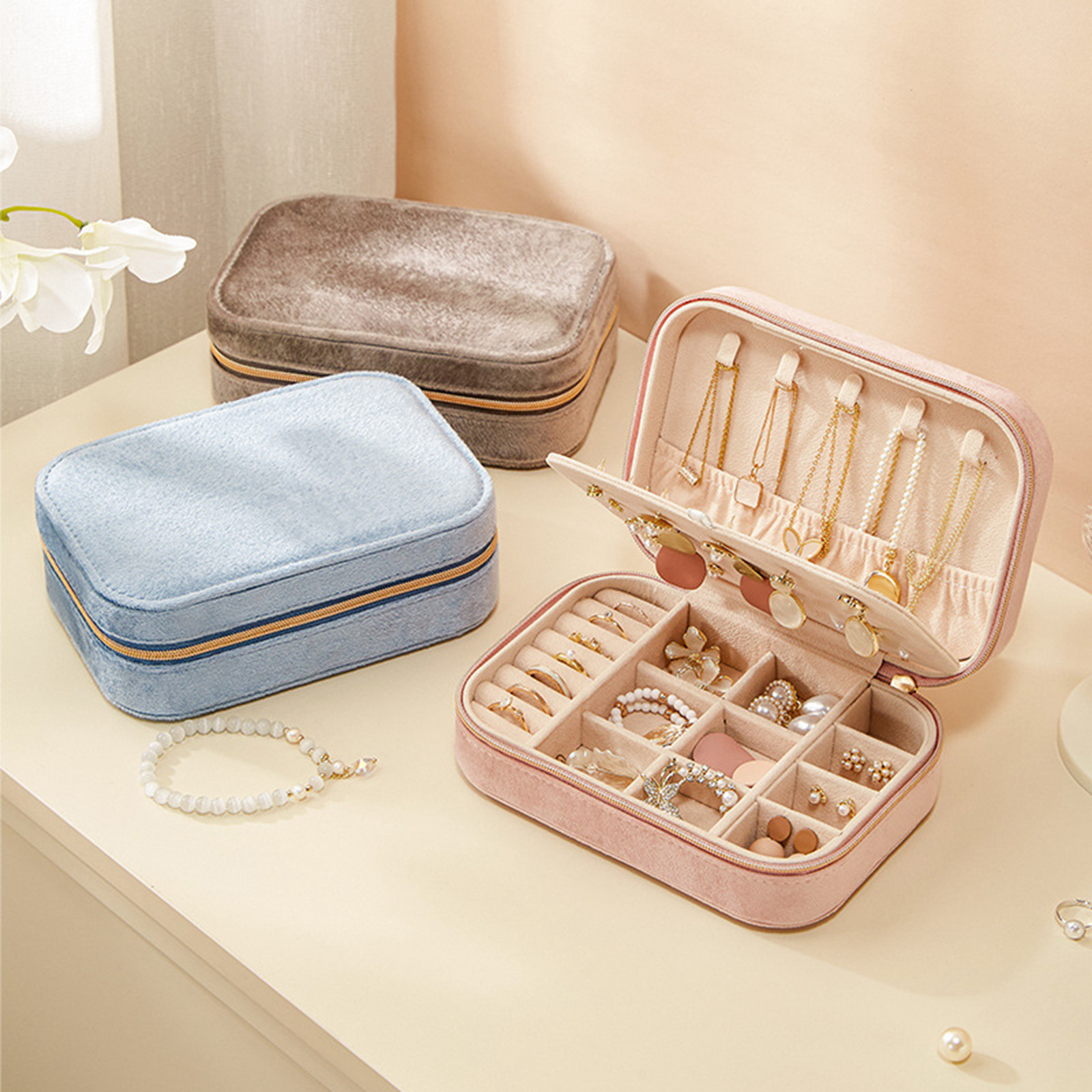 Jewelry Display Case Multi Com - Travel Jewellery & Accessories Organiser review and price