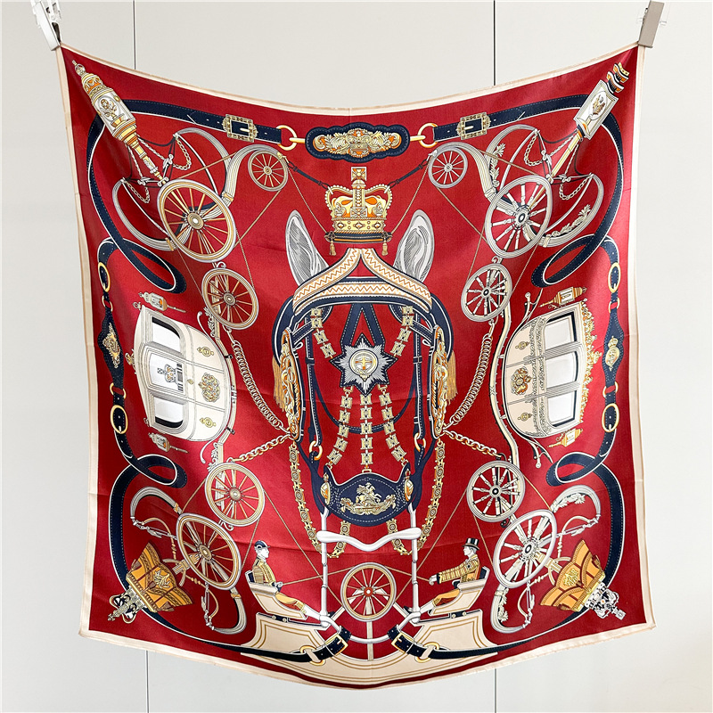 12MM Soft Silk Scarf Women 90C - Travel Accessories Bag For Women review and price