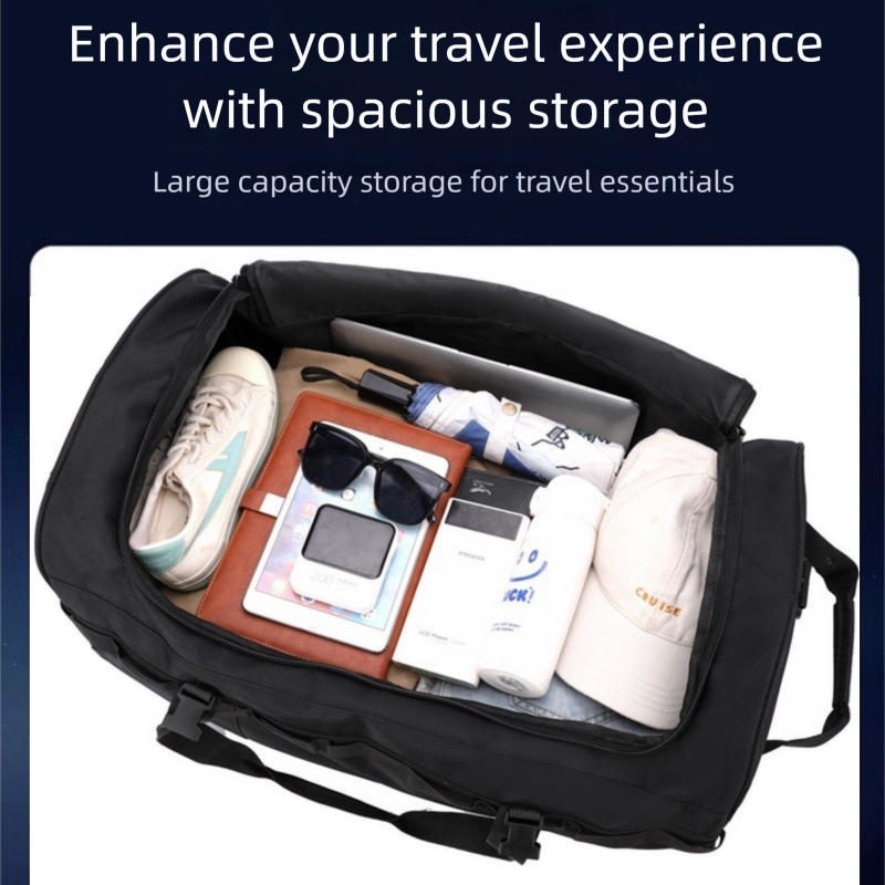 Heavy-Duty Wheeled Duffel Bag  - Travel Accessories Bag For Men review and price