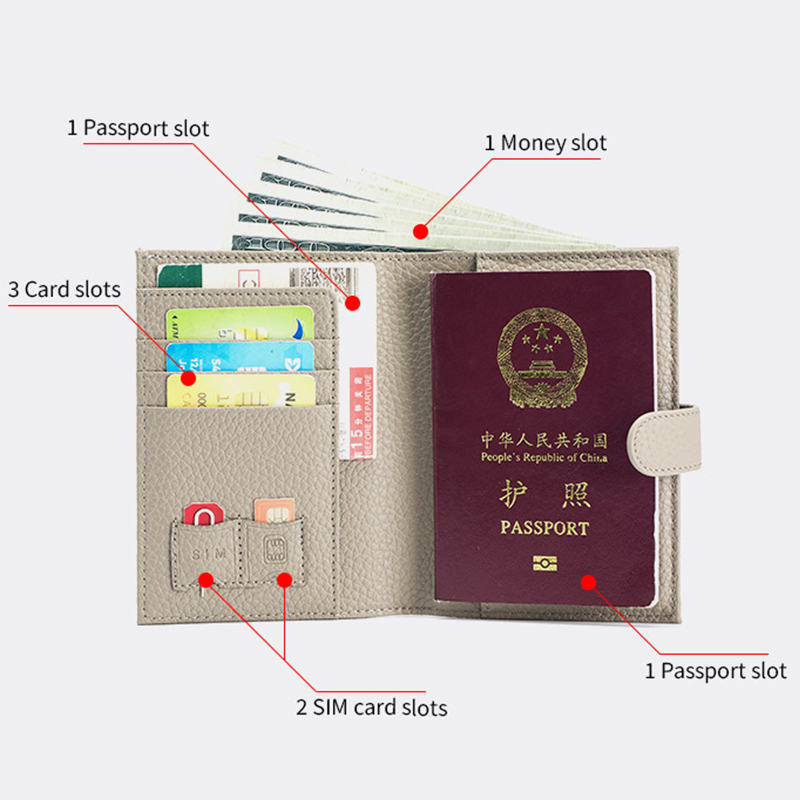 Genuine Cow Leather Passport H - Travel Accessories Bag For Men review and price