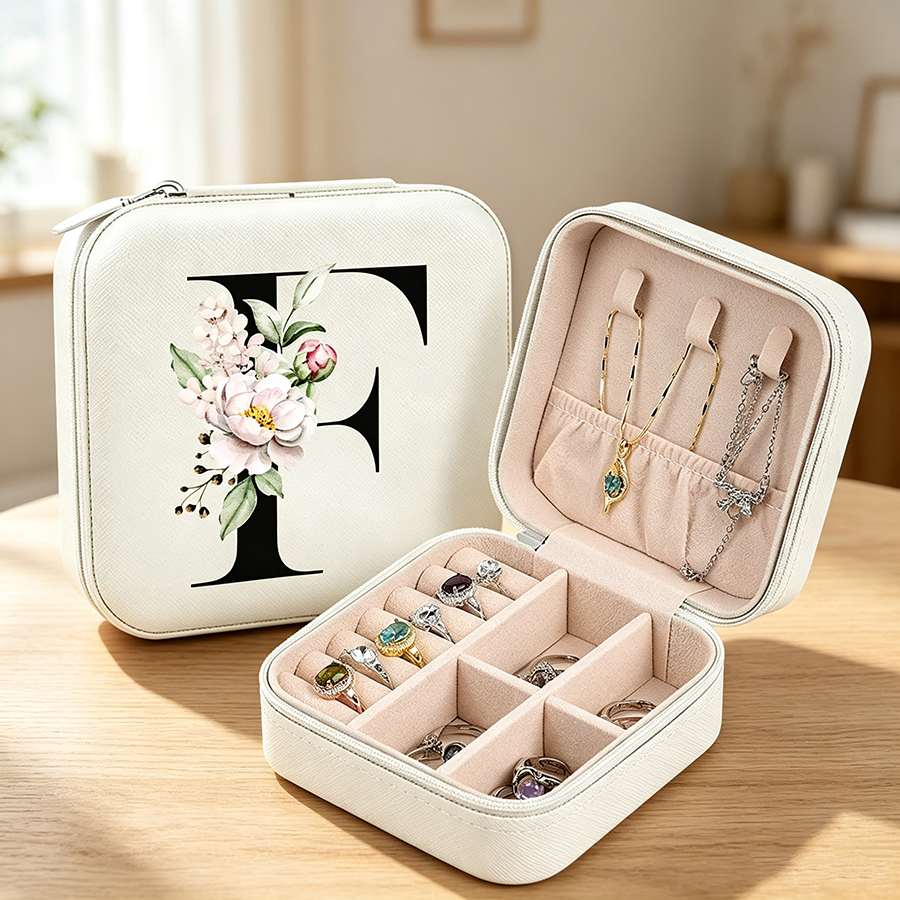Jewelry Storage Box A-Z Alphab - Travel Jewellery & Accessories Organiser review and price