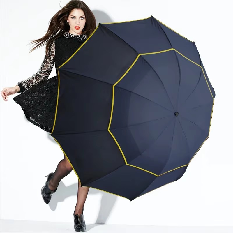 Double Strong Wind Resistant U - Travel Umbrella Compact review and price