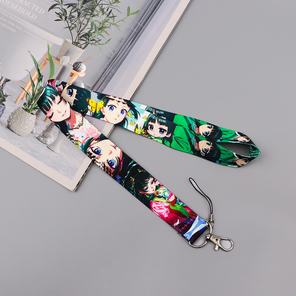 Cute Anime Girl Lanyard Neck S - Travel Accessories Bag For Men review and price