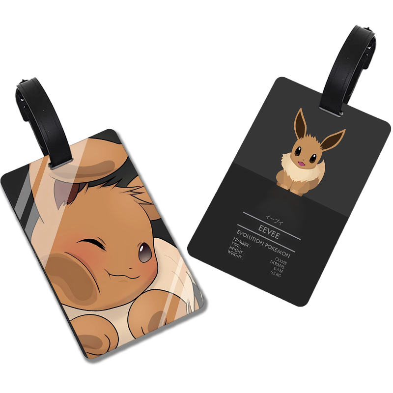 Pokemons Cartoon Luggage Tag K - Travel Accessories Bag For Men review and price